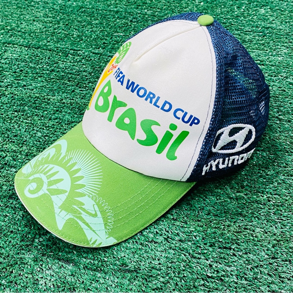 2014 FIFA Retro World Cup Brazil Mesh Trucker Snapback Hat Cap One Size